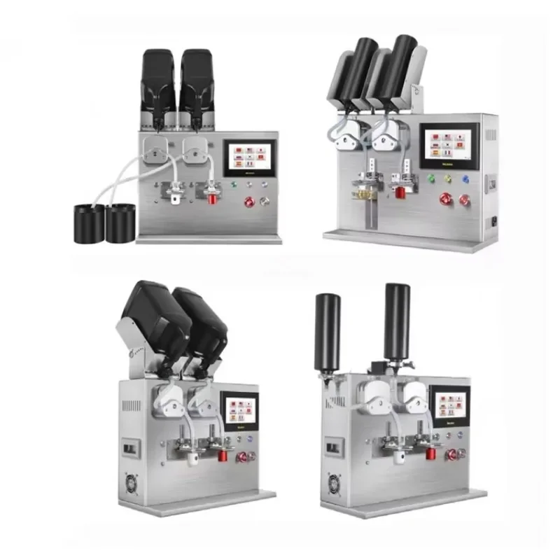HotSale Digital Control High Precision Table Top Semi Automatic Essential Oil Liquid Nail UV Gel Nail Polish Filling Machine
