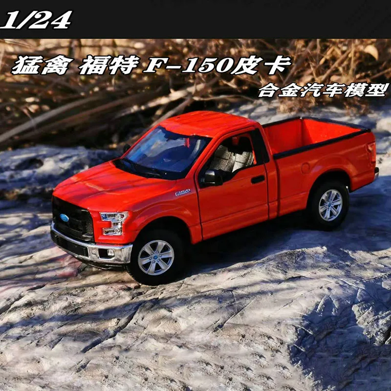 

Масштаб 1:24, модель автомобиля Ford F-150 F150 Raptor, коллекция сувенирных украшений