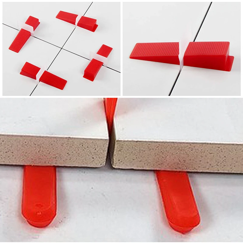 Tile Leveling Wedges Locator Level Tile Spacers for for Flooring Leveler Locator Spacers Adjustment Ceramic Tile Crevice