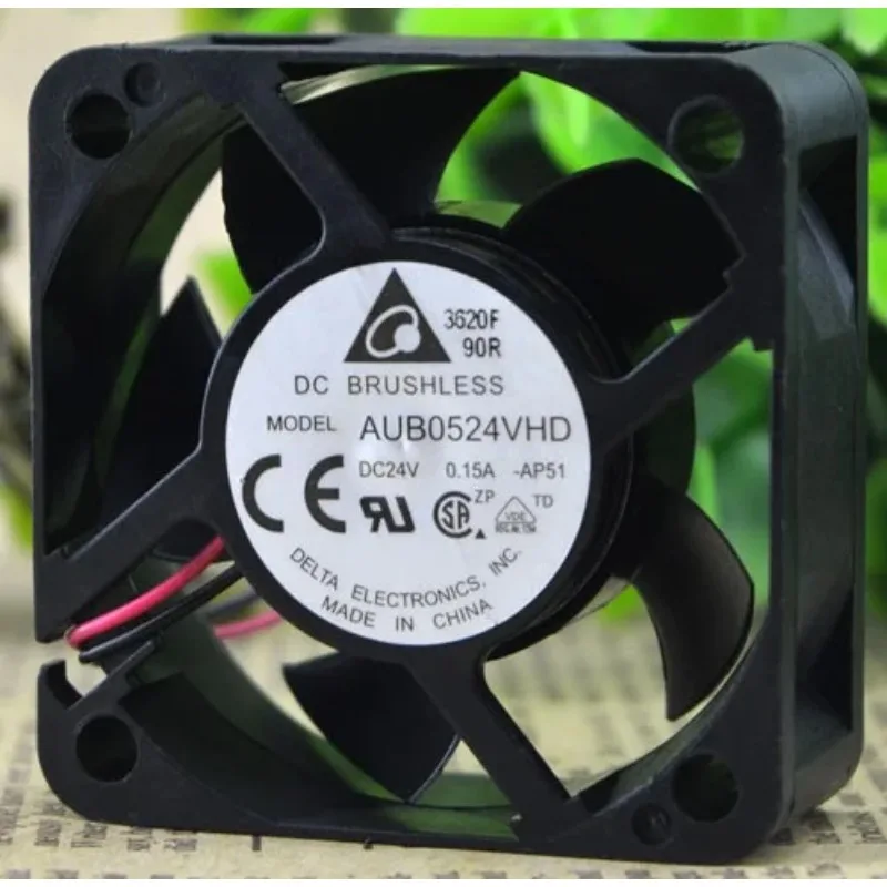 

Original New Cooling Fan for DELTA AUB0524VHD 24V 0.15A 2 Wire Server Inverter Fan 5020