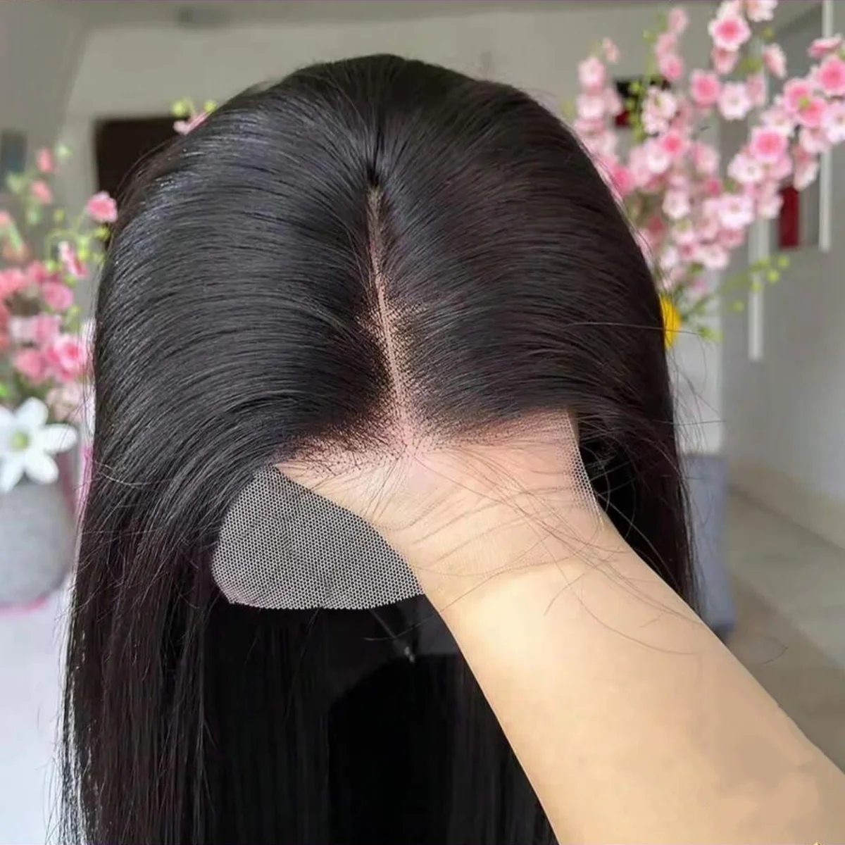 

30 40 Inch 13x6 HD Transparent Bone Straight Lace Frontal Wigs 220% Density Brazilian 13x4 13x6 HD Lace Human Hair Wig For Women
