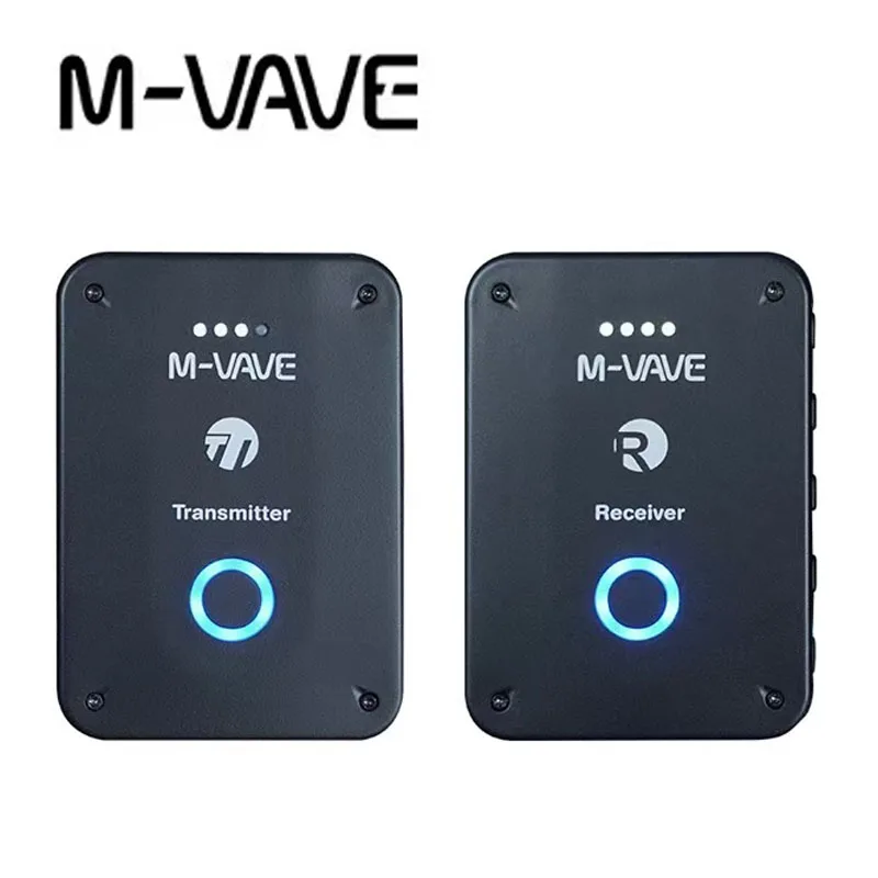 M-VAVE WP-9 2.4G Wireless System Earphone Monitor Transmission System Rechargeable Transmitter Receiver Mono Recording Function