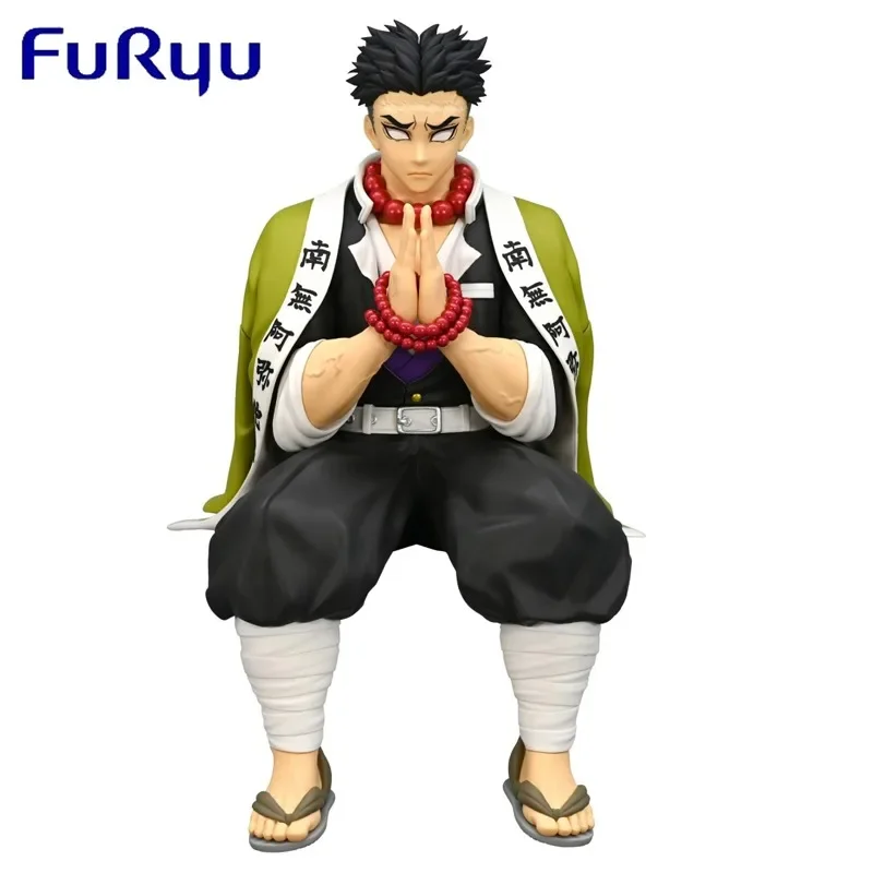 

In Stock FuRyu Demon Slayer Kimetsu No Yaiba Noodle Stopper Figure Himejima Gyomei Anime Figure Action Model Collectible Toys
