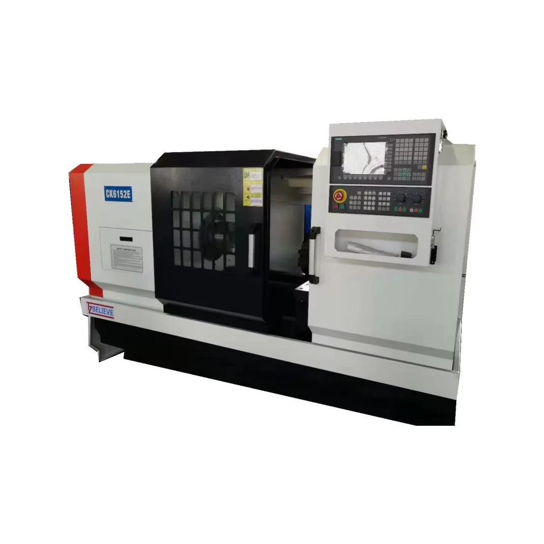 CK6152E-1000 Horizontal Metal Lathe Hine CNC Turning Hinery Tools Auto Processing