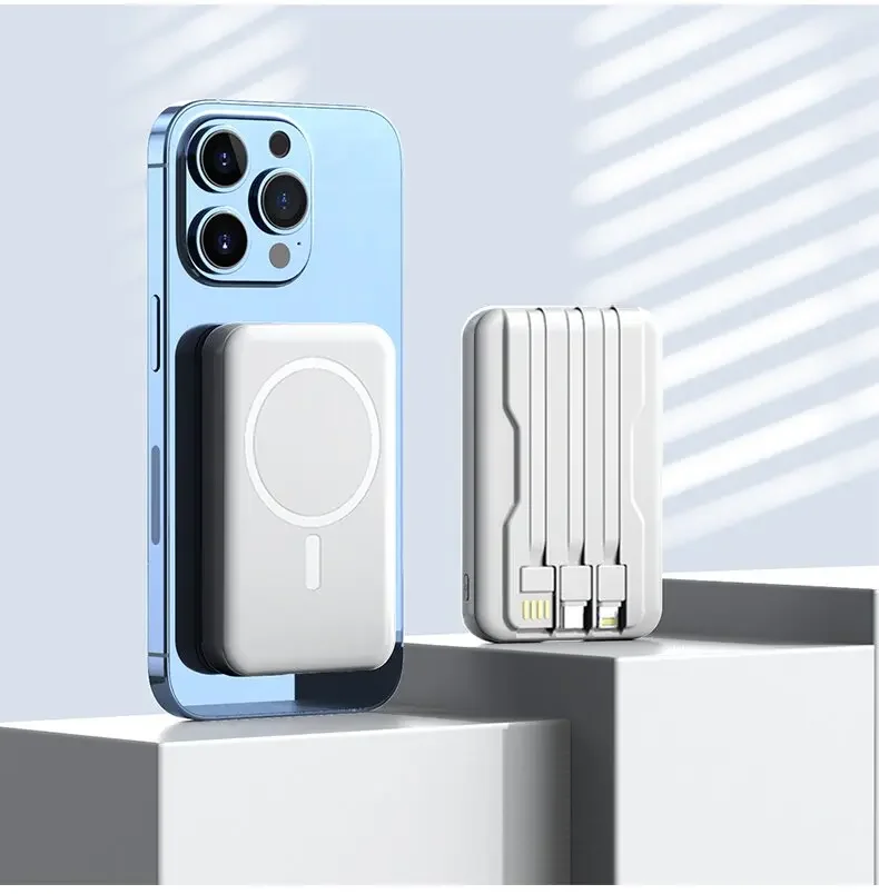 Taepiaai Magnetic Power Bank for Magsafes 20000mAh Wireless PD 22.5W Fast Charger Powerbank External Battery for IPhone Samsung