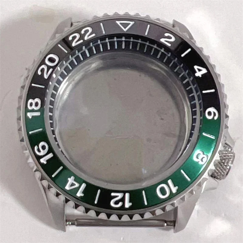 Caja de reloj de acero inoxidable 316L, 41,5mm, compatible con NH35, NH36, movimiento automático