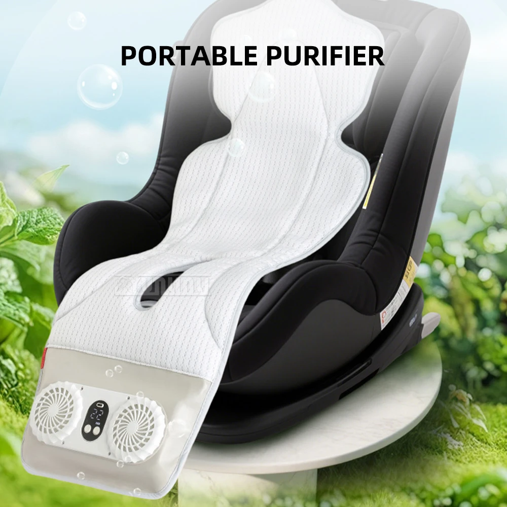 AKY-D7 беспроводной электрический вентиляционный коврик, подушка сиденья тележки, 3D прохладная и недобная ткань