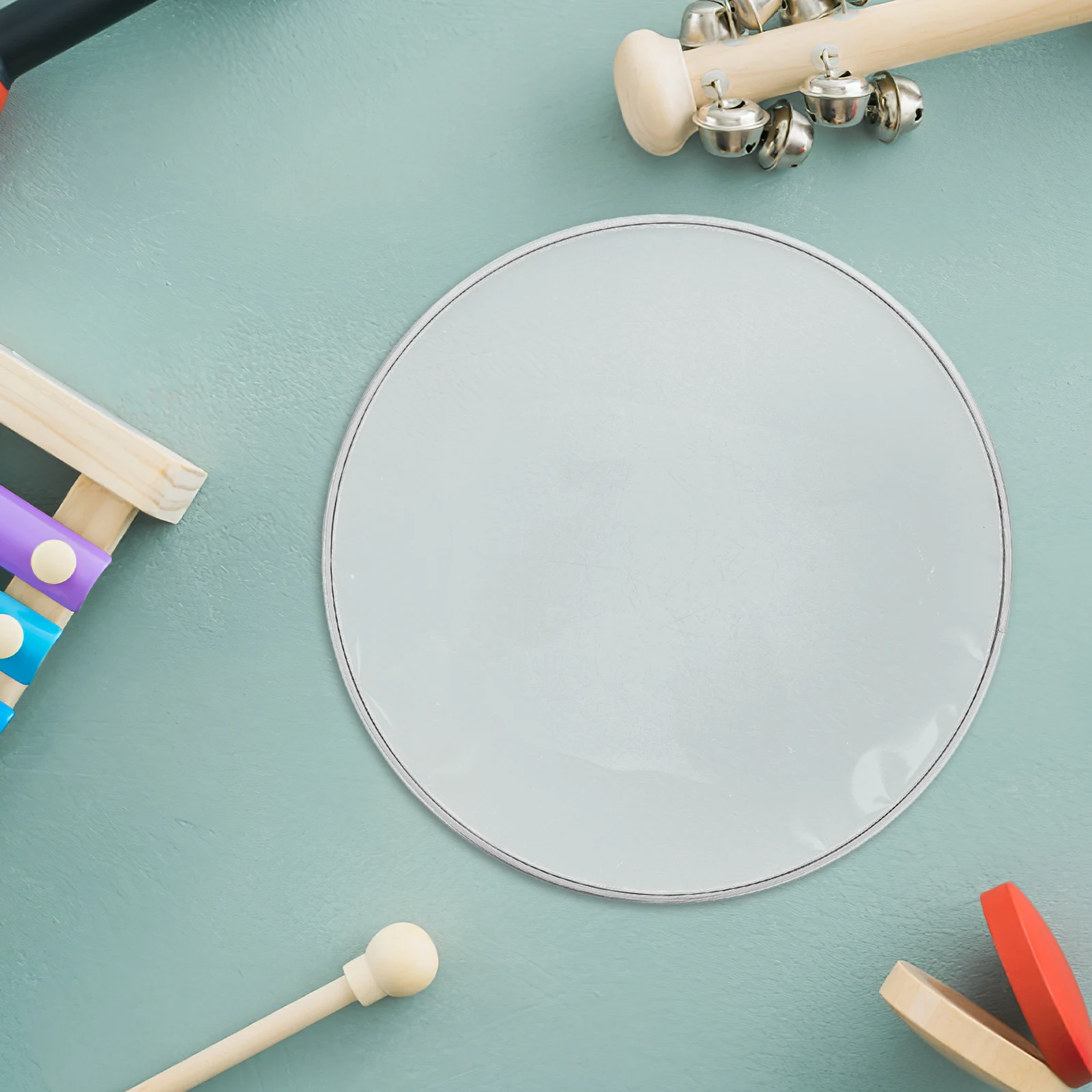 

14 Inch Snare Replacement Practice For Set Accessories Durable Drum Training Drum Head Polyester Practice Head Compact Portable