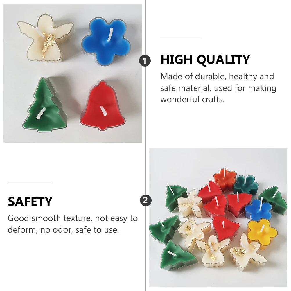 

1 Set Diy Molds Kit Durable Scented Making Supplies Plastic Craft Molds Handmade Gift Transparent Cups Reusable