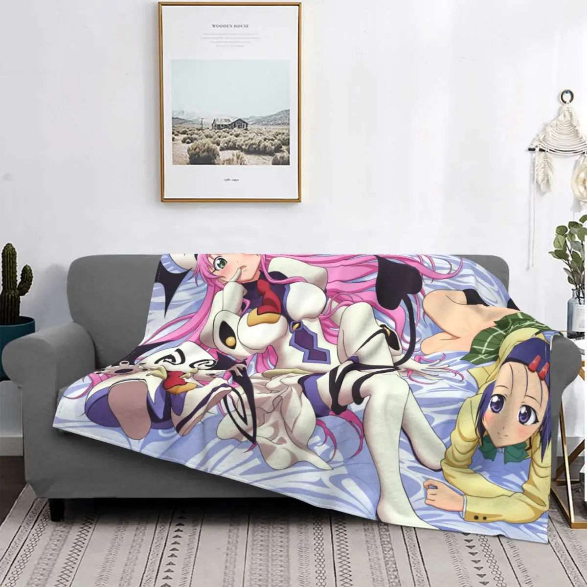 Sleep Blanket To Love Ru Fleece Flannel Summer Breathable Super Warm Ultra-Soft Throw Blankets For Office Plush Thin Quilt