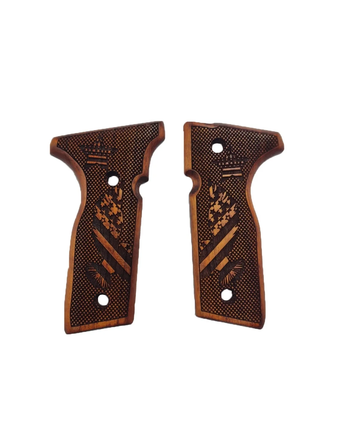 

Beretta Stoeger Compatible Laser Cut Wooden Grip 2022-4