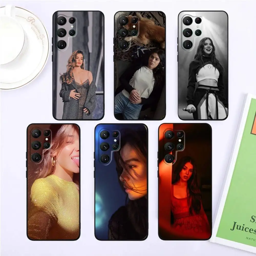 

Hailee Steinfeld Phone Case For Samsung S25,S24,S23,22,21,Ultra,Pro,S10,S30Plus,20lite Black Cover