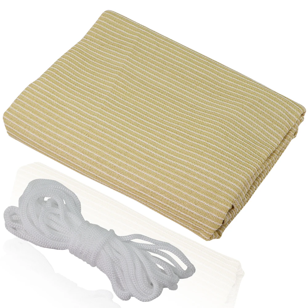 Thickened HDPE Fabric Anti-UV Sun Shade Net 7 Colors 36 Sizes Rectangle Canopy Awning Cloth Screen Outdoor Garden Patio Carport
