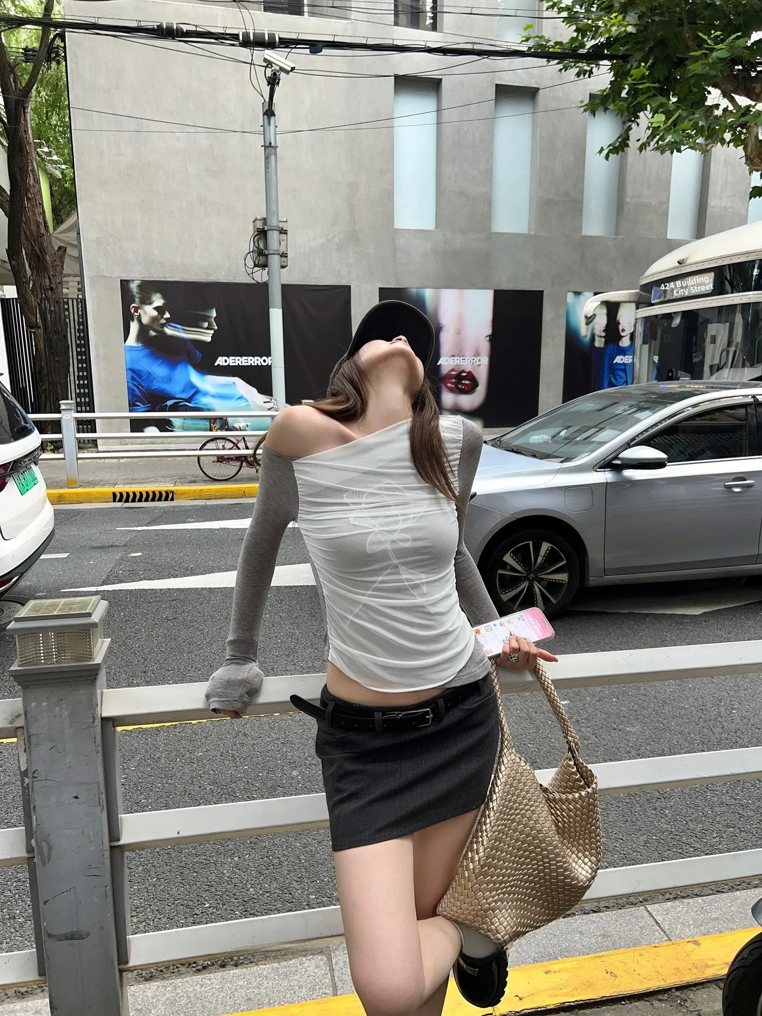 

Ele Autumnal T-irt for Women with Me oulder Splice Long Sve Slim Fit ort Sle Casual Wear Lyrca Blend