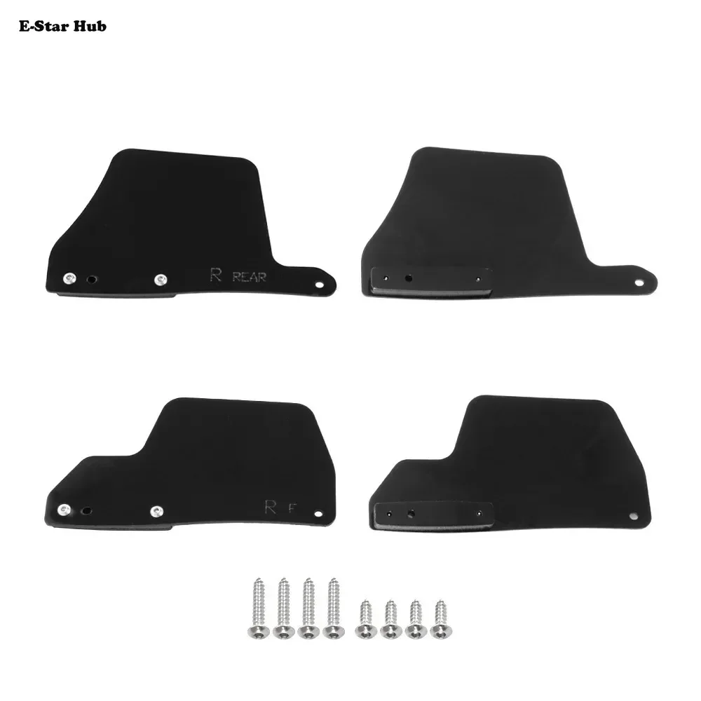 E-Star Hub Nylon Front and Rear Suspension Arm Mud Guard Dust Fender for Traxxas 1/5 X-Maxx XMAXX 1/6 XRT RC Car Upgrade Parts