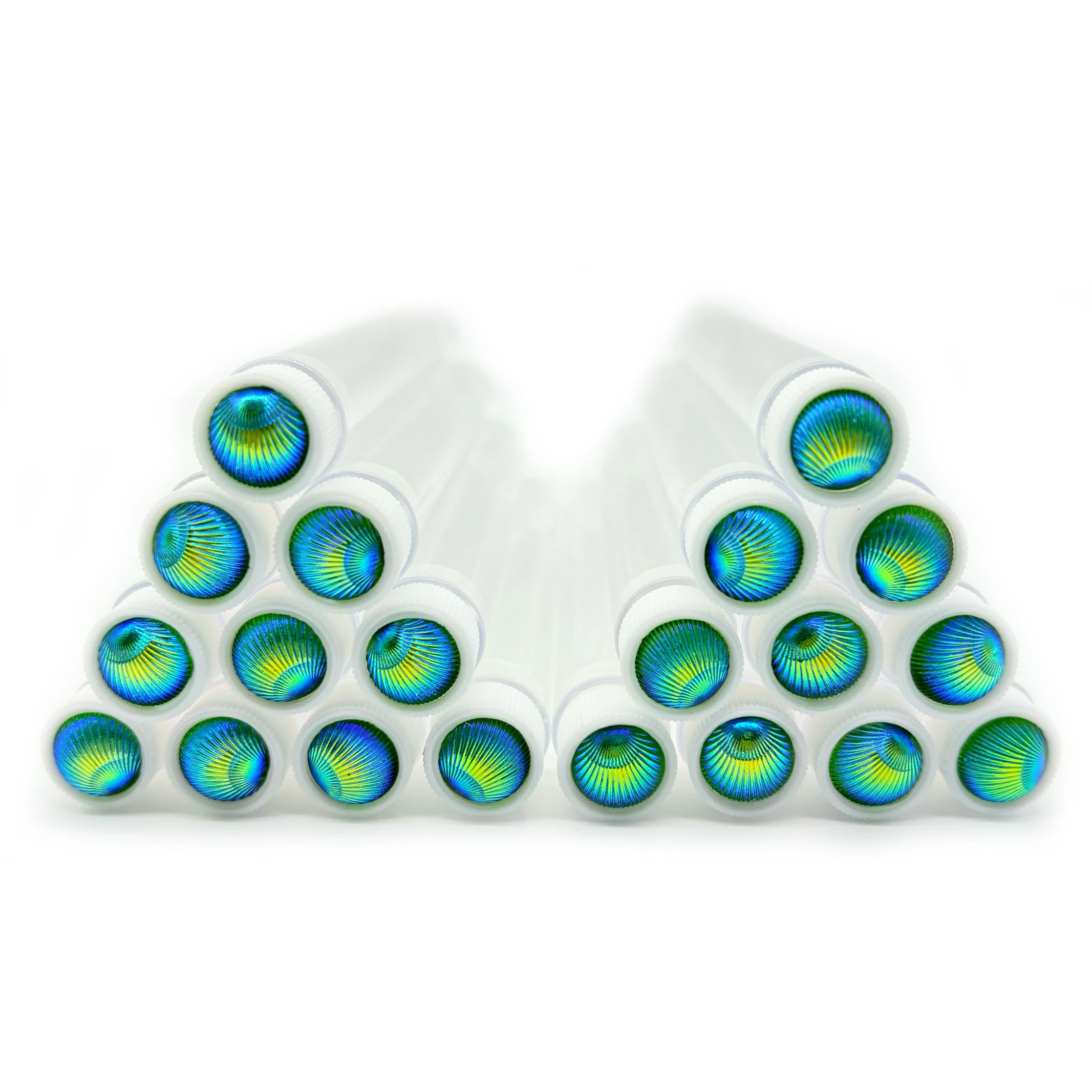 20 قطعة/الوحدة الغبار واقية رمش فرشاة أنبوب فارغة قابلة لإعادة الاستخدام لاش ماسكارا عصا استبدال ماكياج تطبيق الحاويات بالجملة