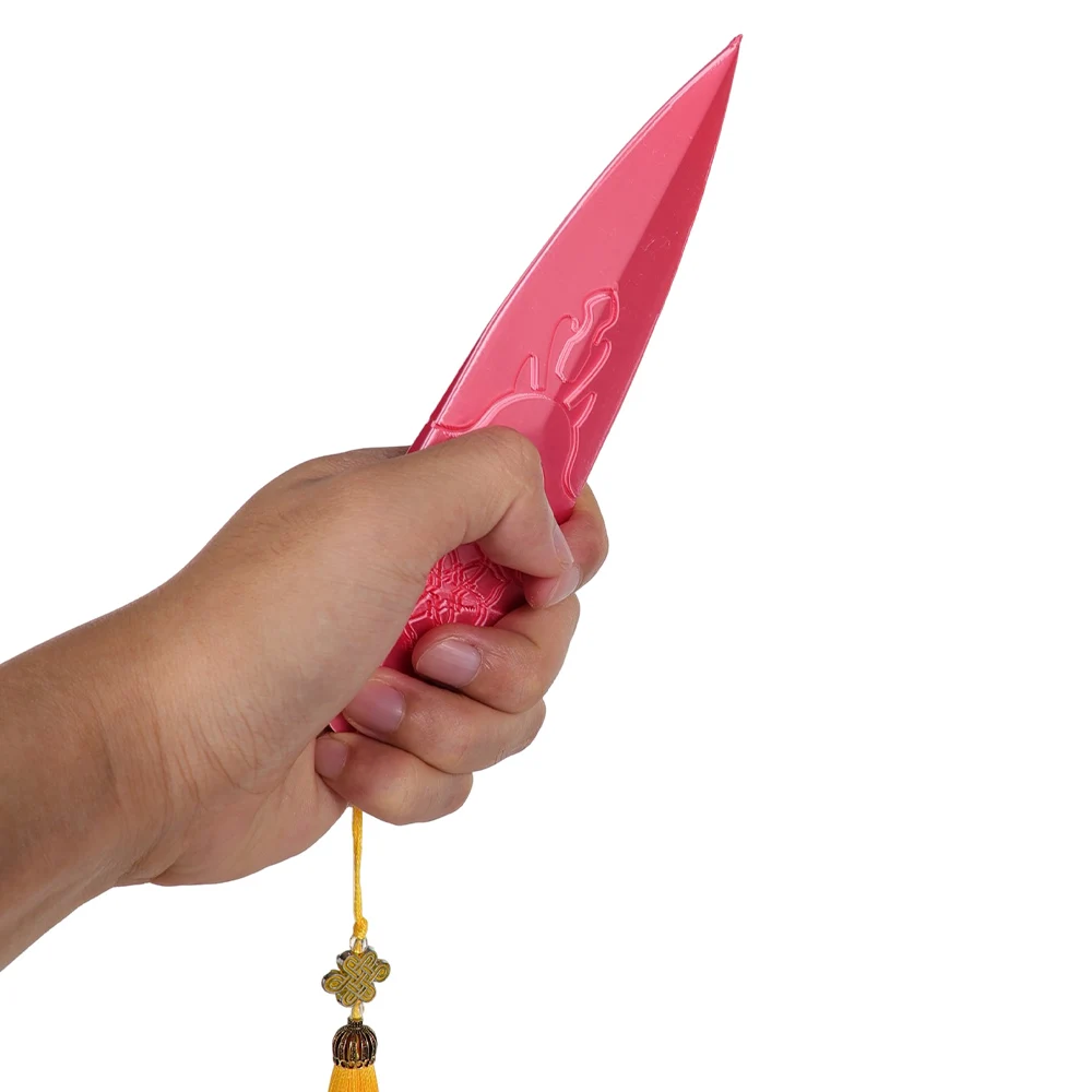 Zoey Puntelli Cosplay 3D Stampato Ragazze Gruppo Bastone Supporto per ventola Boomerang Lightboard Demoni Hunter KPop Accessori per giochi di ruolo