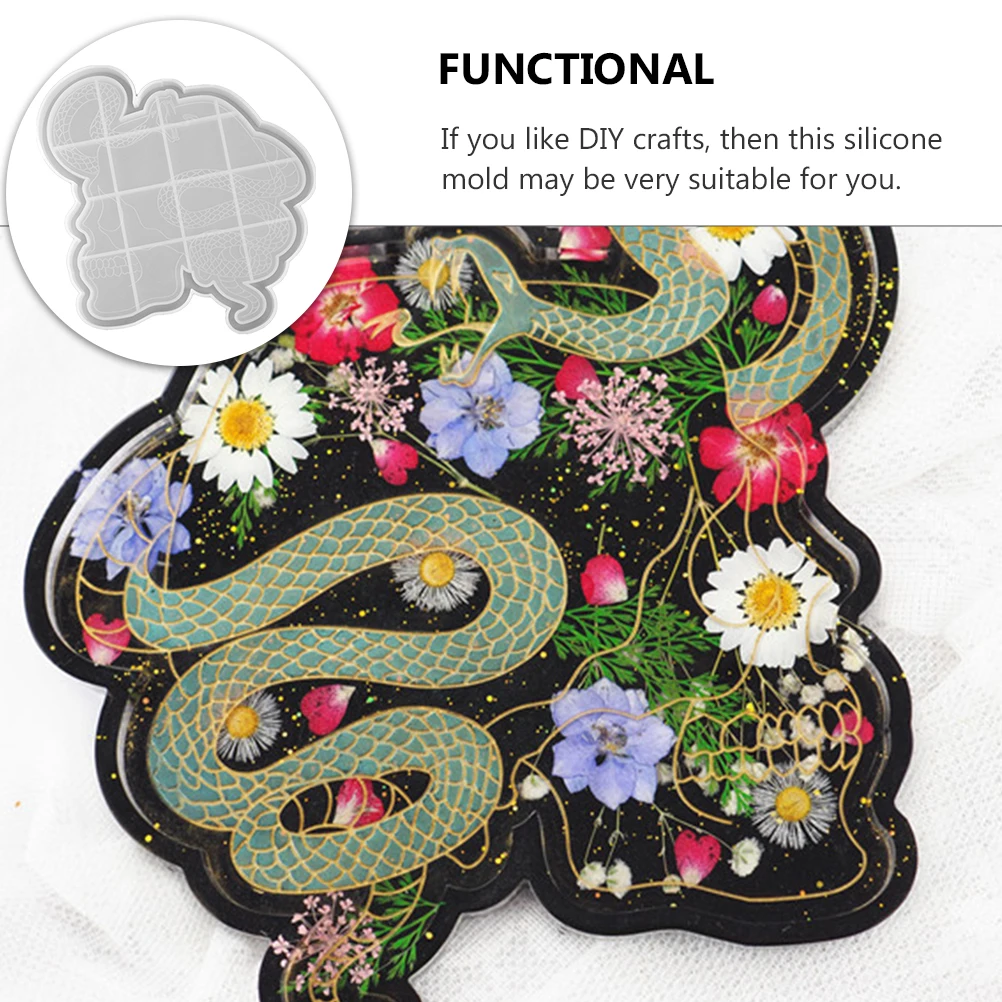 

Silicone Craft H made Silicone Plate H made nament Snake Design Snake Design Skull Plate Skull Mold nament Mold Soap