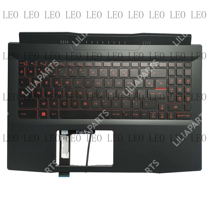 HH  For MSI Pulse GL66 GF66 MS-1581 MS-1582 Laptop Palmrest Top Case Backlit US