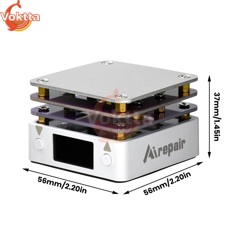 Pd65w 20v mini placa quente plataforma de aquecimento ajustável estação de solda para pcb smd montagem em superfície pré-aquecimento soldagem desmontagem