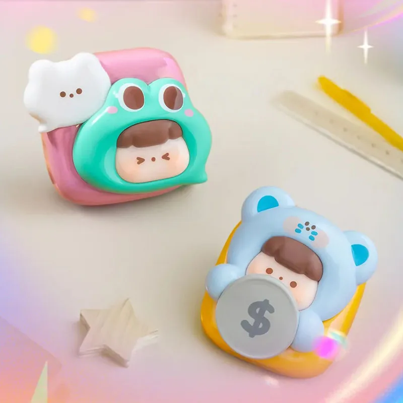 Letsvan Ziyumovies Roro Jump Tap Out Machine Series Blind Box, Guess Bag, Mystery Box Toys, Butter Cute Anime Figure, Desktop Ornaments