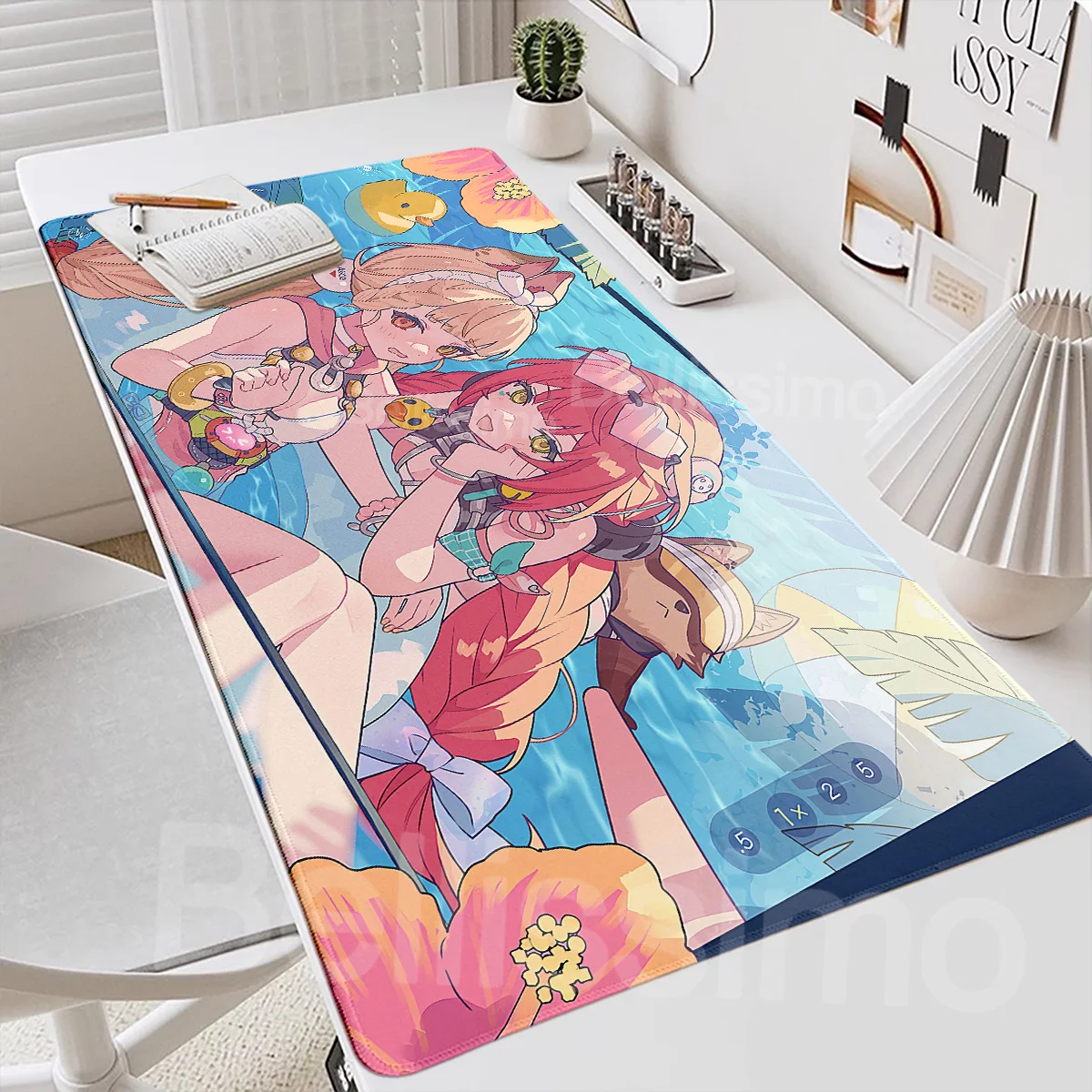 

ZZZ Anime Girl Alice Mousepad Large Kawaii Ukinami Yuzuha Zenless Zone Zero Mouse Pad Game Large Non-slip Rubber Gaming Desk Mat