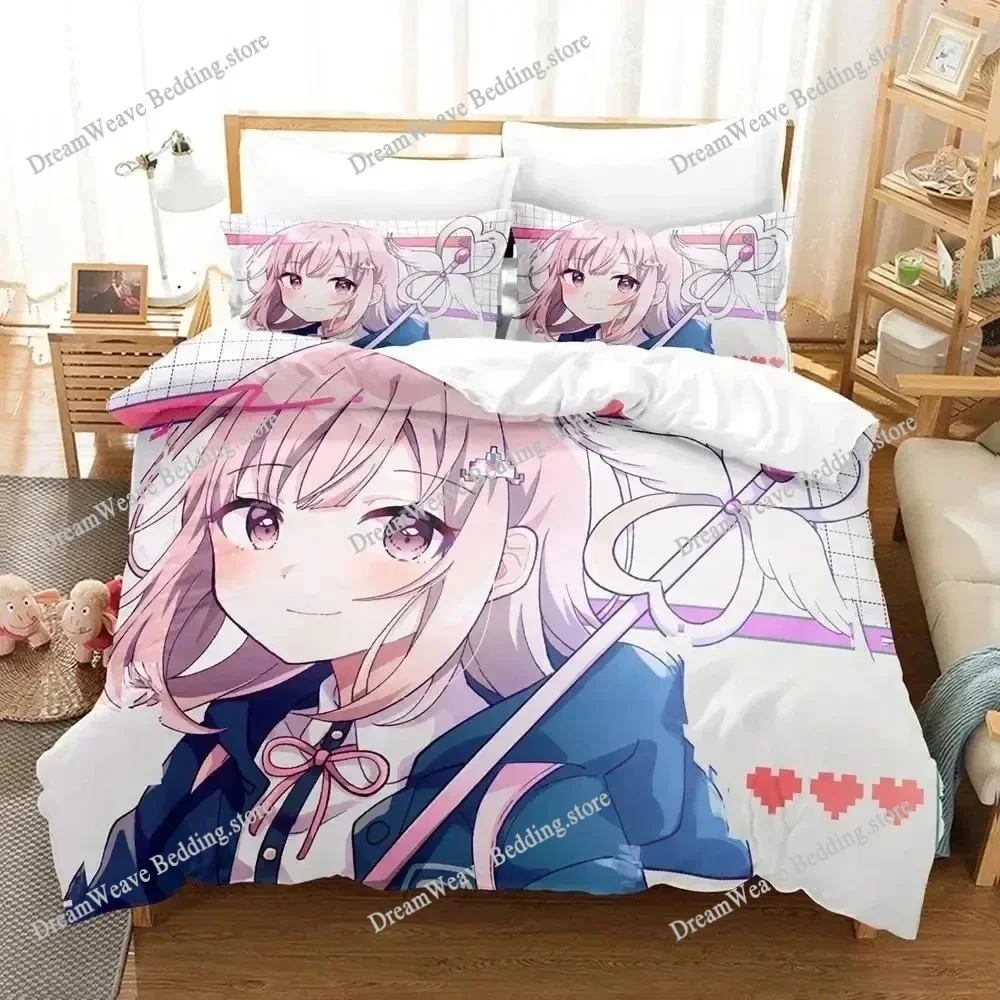 

Danganronpa V3 Chiaki Nanami Cartoon Poster Sheets Quilt Covers Bedding Dormitory Sheets Bedding Set Soft Warm Bedding Set741