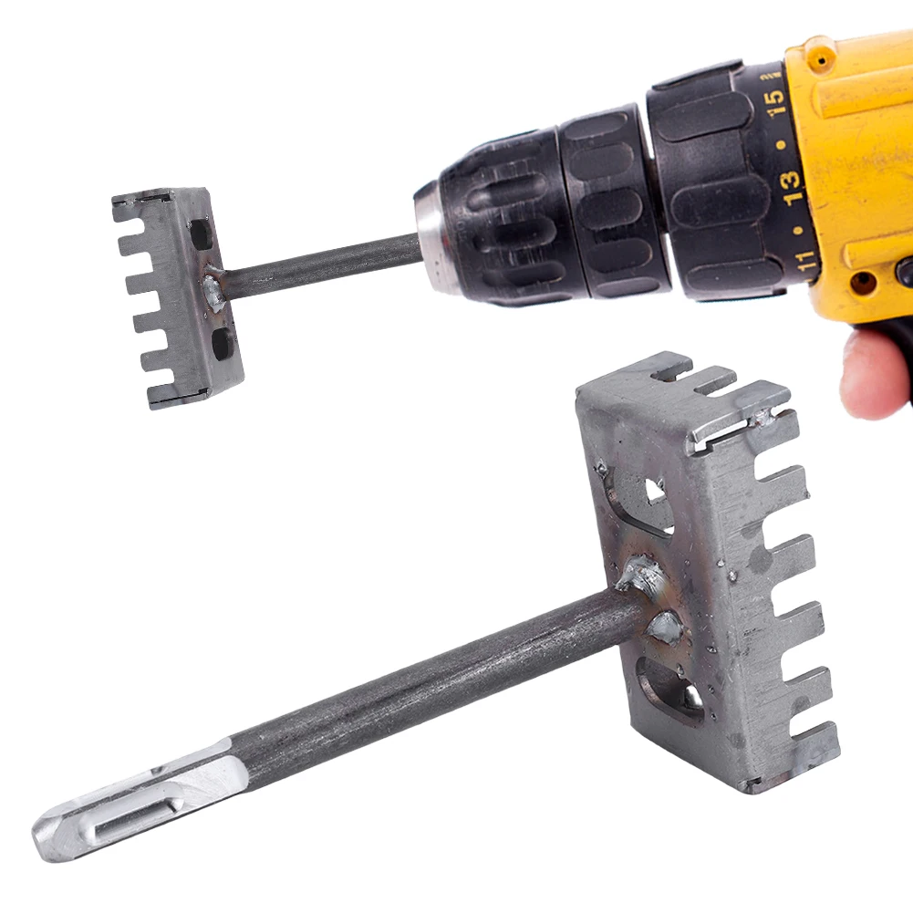 86-Type Wall Square Hole Cutter Electrical Box Hole Socket Puncher Tool (Black)