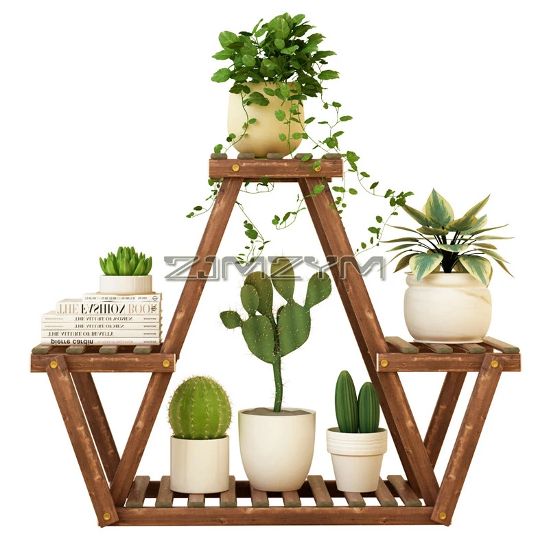 Plant Stand Indoor Outdoor, Plant Shelf Corner Plant Stand Flower Stand Rack Holder Organizer Display for Multiple Plants