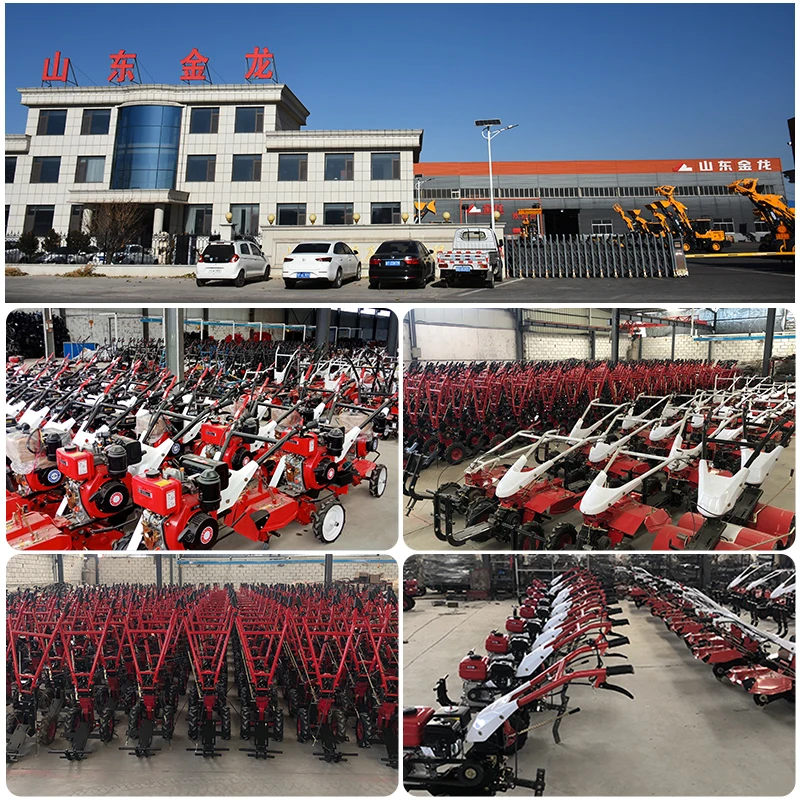 Cultivating tractor combiner China Hot selling product mini rotary tiller for sale  petrol powered tiller