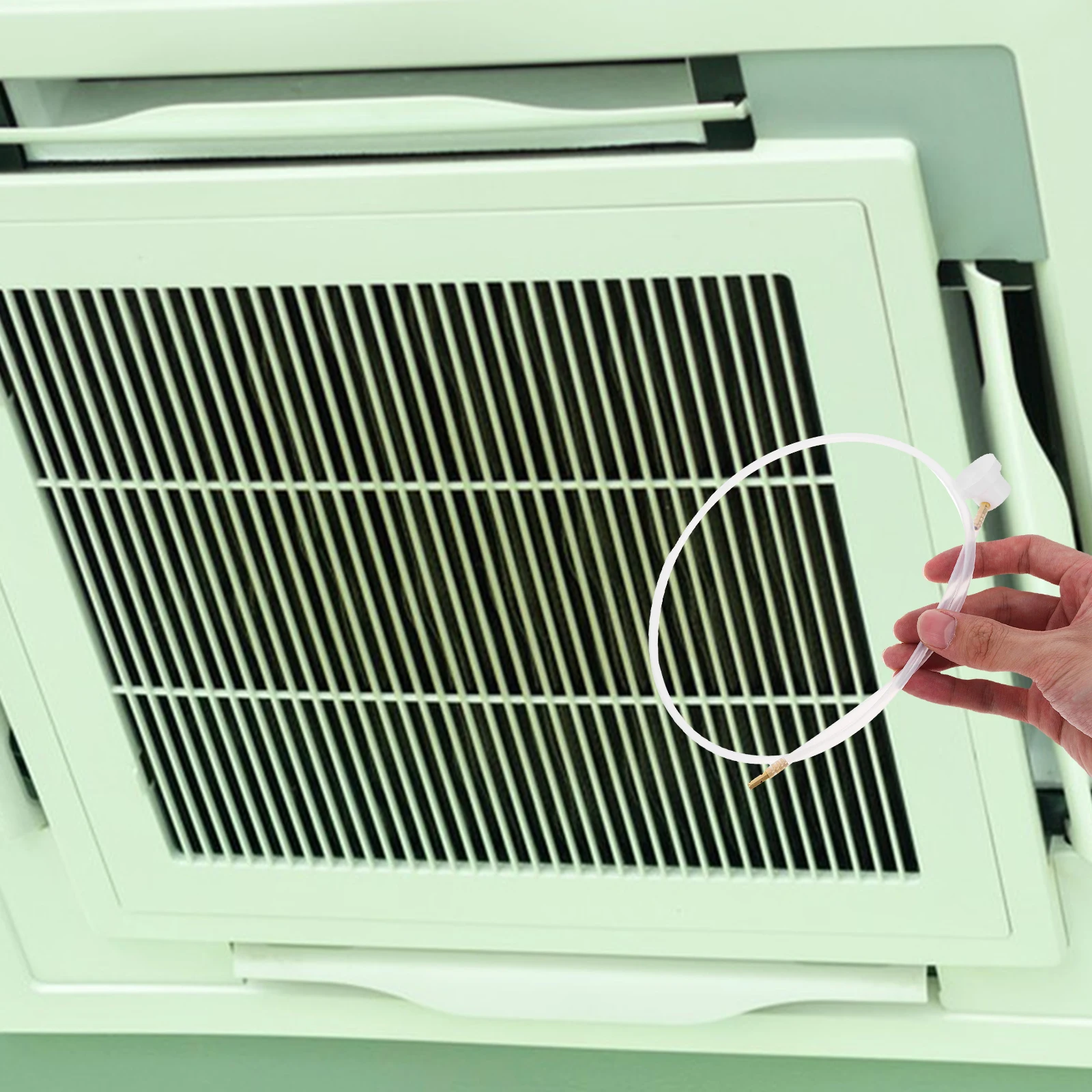 2 قطعة علبة رذاذ فوهة تمديد خرطوم لعلب الطلاء مكيف الهواء تنظيف أداة طويلة الوصول فوهة بلاستيكية معدات متينة