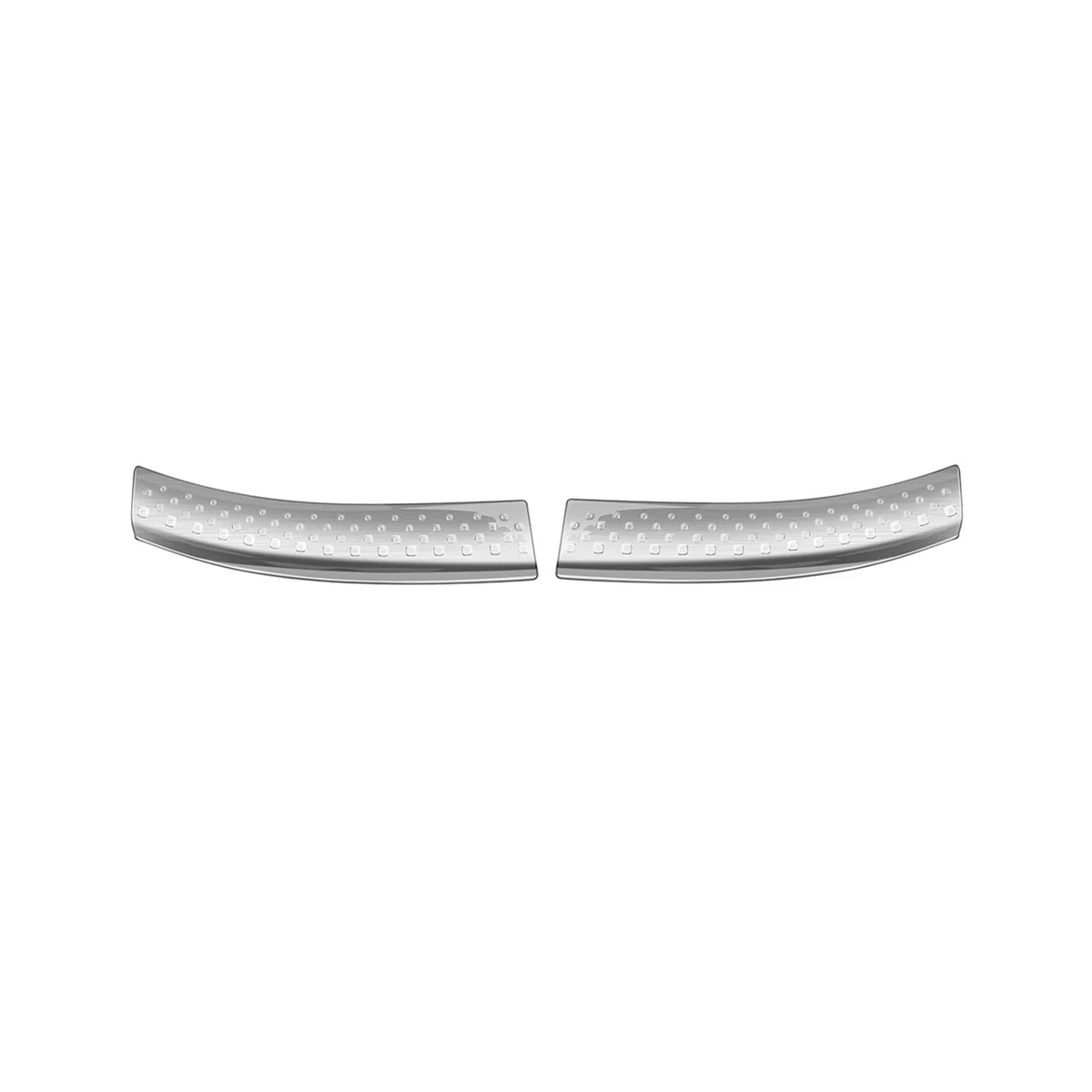 Car Trunk Door Guard Strips Sill Plate Protector Rear Bumper Guard Trim Cover Strip for Toyota SIENTA 2022 2023 Silver