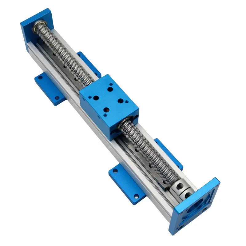 For Single Track Ball Screw Linear Slide Table Guide Rail Linear Electric Module 4257 Stepper Motor Table