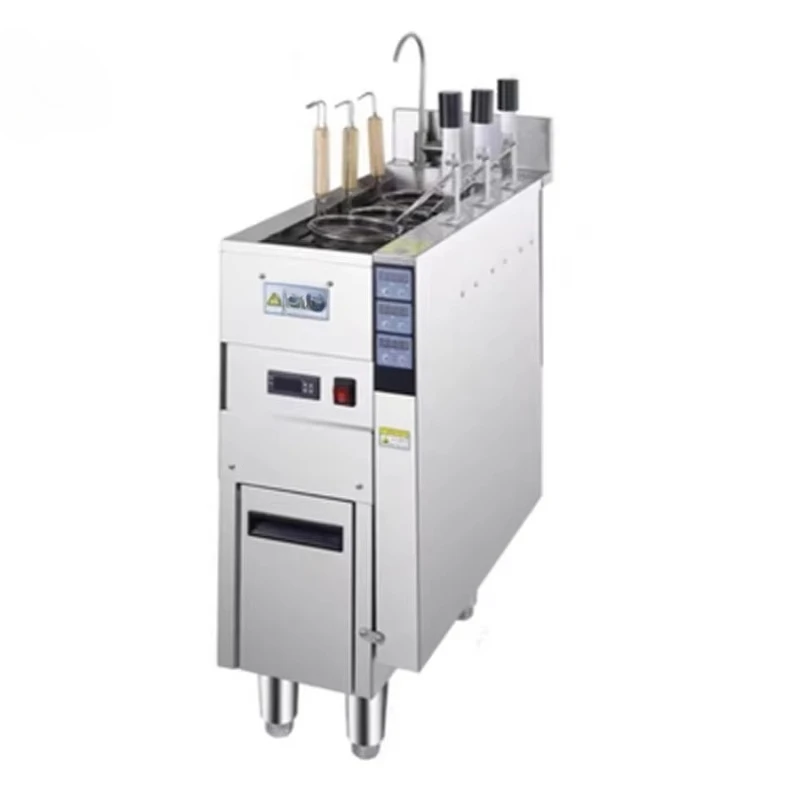 

Коммерческая электрическая плита для лапши с тремя головками, машина для приготовления лапши рамэн, новый дизайн, китайская печь для приготовления лапши