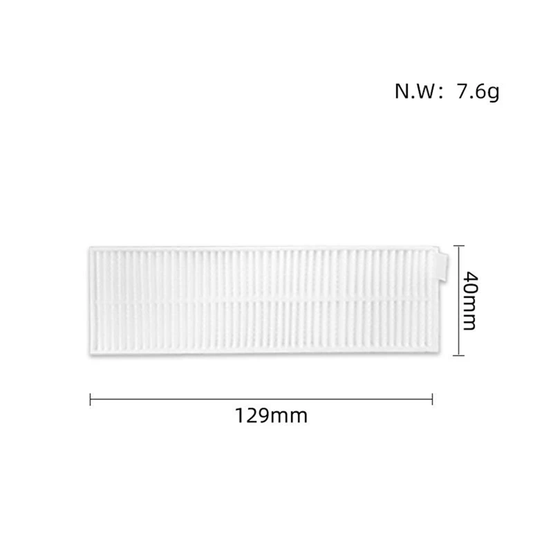 فلتر HEPA فرشاة جانبية رئيسية لملحقات مكنسة كهربائية روونيت تيفال إكس بلورير 95 RG7975WH RG7987 الروبوتية
