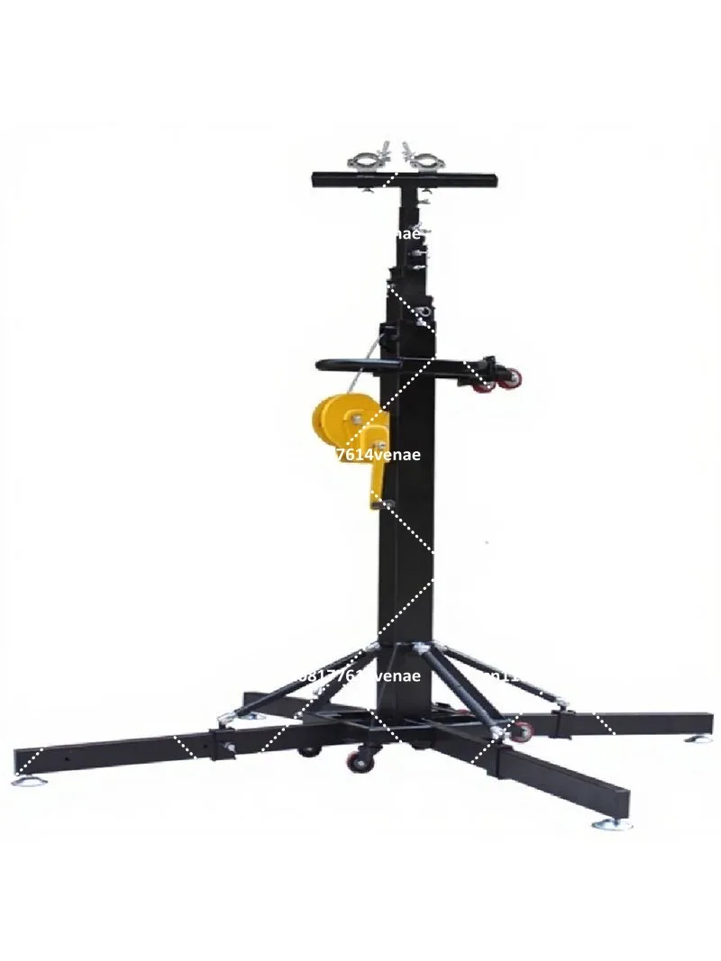 Heavy Duty Stage Truss Bracket, Telescopic Folding Par Light Hand Rack, Adjustable Lifting Stand for Performance Beam Lighting