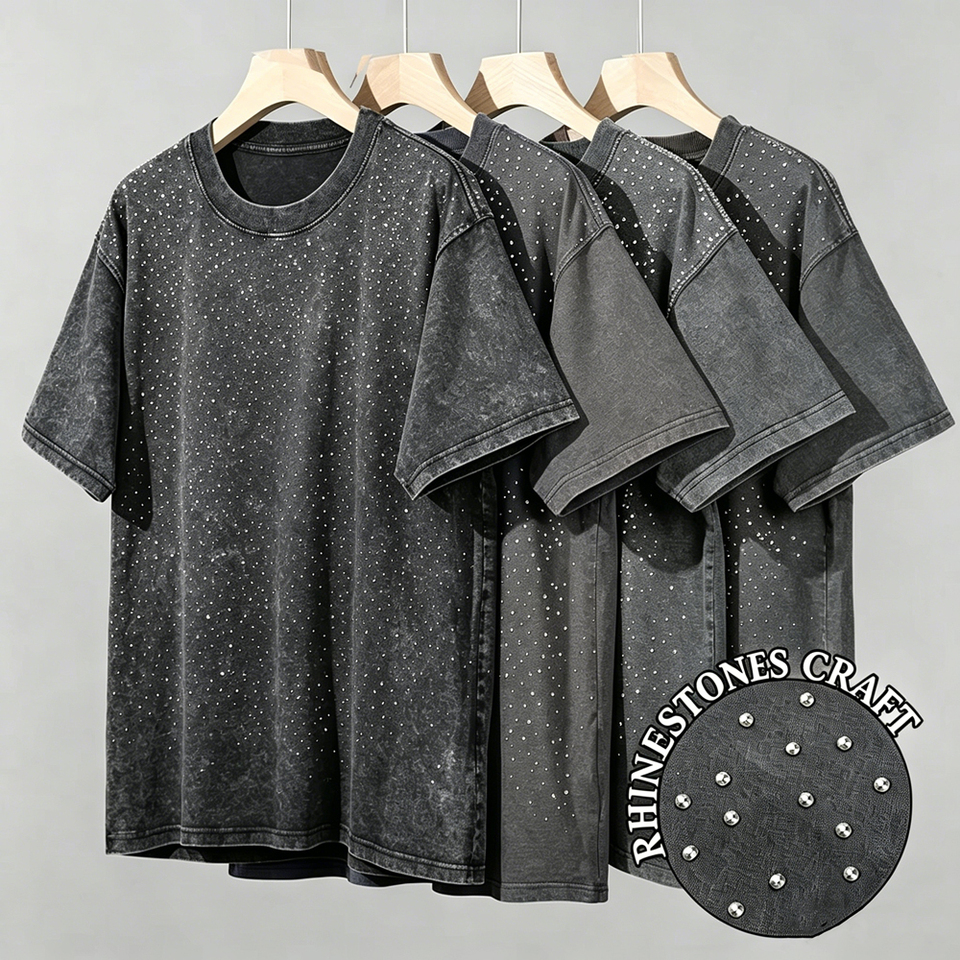  Trend Diamond Cotton Washed T-shirts Summer Womens Men Vintage Short Sleeve Tops Casual O-Neck Oversized Tees Y2k Woman Clothes 