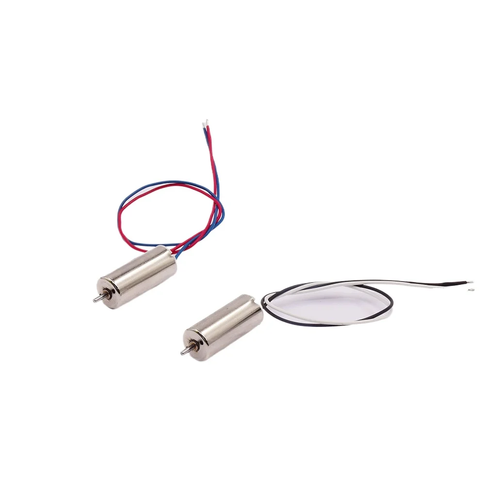 2PC Micro 8.6mm*20mm 8520 CW CCW Coreless Motor 1.2mm shaft 2S 7.4V High Speed Engine For Toy Aircraft RC Drone Quadcopter