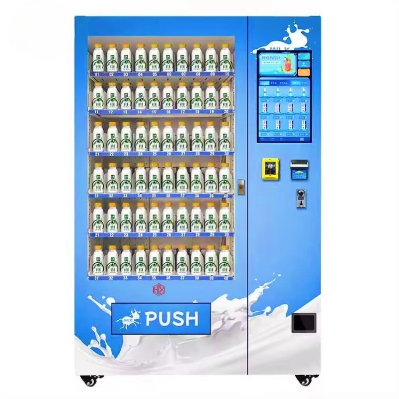 

Customized Auto Snack Bottled Water Beer Cold Drink Vending Machine Convenient Store Vending Machines for Food and Drinks Snacks