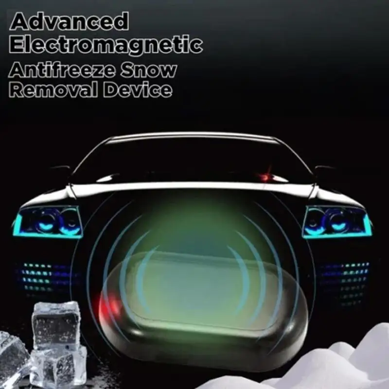 77HF Electromagnetic Deicer Snow Remover Car Antifreeze Ice Melting for Cold Climate Cold Weather Ensure Smooth Engine