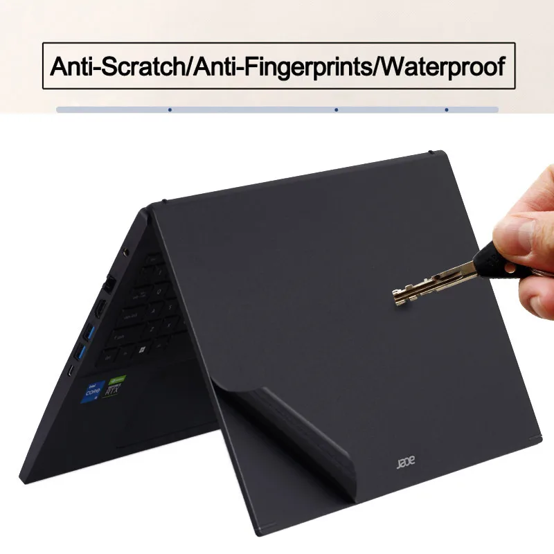 Anti Fingerprints Pre-Cut Vinyl Sticker Skin Cover Screen Laptop Accessories for Acer Aspire 5 2022 A515 57 56 55 54 52 47 A514