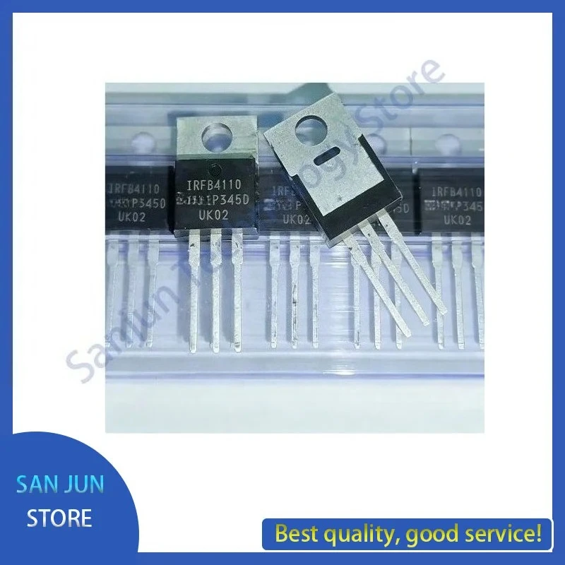 

10-100PCS 100% New Imported Original IRFB4110PBF IRFB4110 TO-220 MOSFET N-CH 100V 180A HEXFET TO220AB