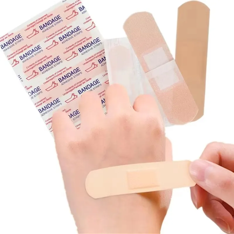 10/30/60Pcs First Aid Bandage Adhesive Plaster Wound Hemostasis Sticker Band Aid Stickers for Kids Children Emergency Kit