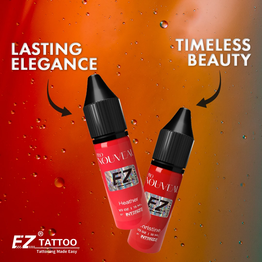 

EZ & INTENZE Colab Pro Nouveau Lip Pigment Премиальные чернила для татуировки для губ Профессиональные пигменты PMU