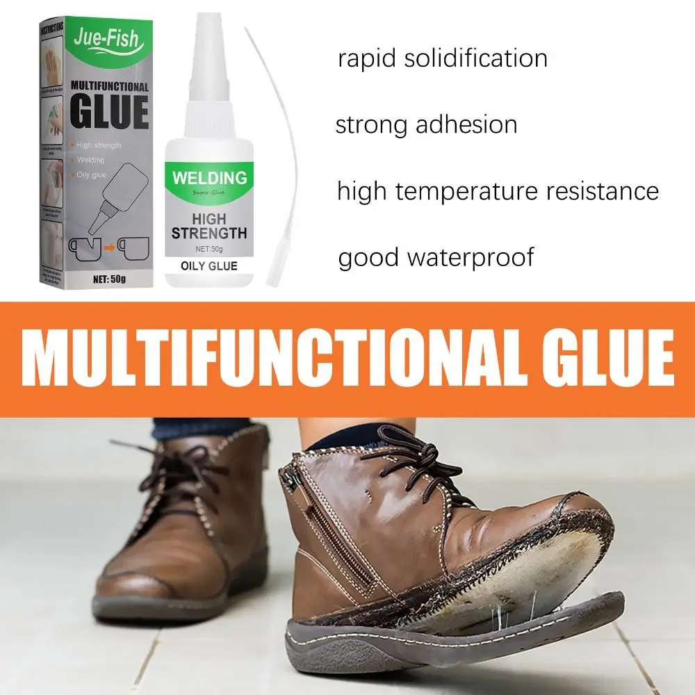 Fast Repair High-Strength Glue Strong Adhesion Multifunctional Mighty Instant Glue Waterproof Super Glue