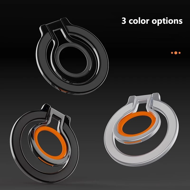 

Xiaomi Mobile Phone Finger Ring Magnetic Holder Grip Strong Magnet Bracket 360° Rotation Stand For iPhone 16 15 14 13 12 Pro