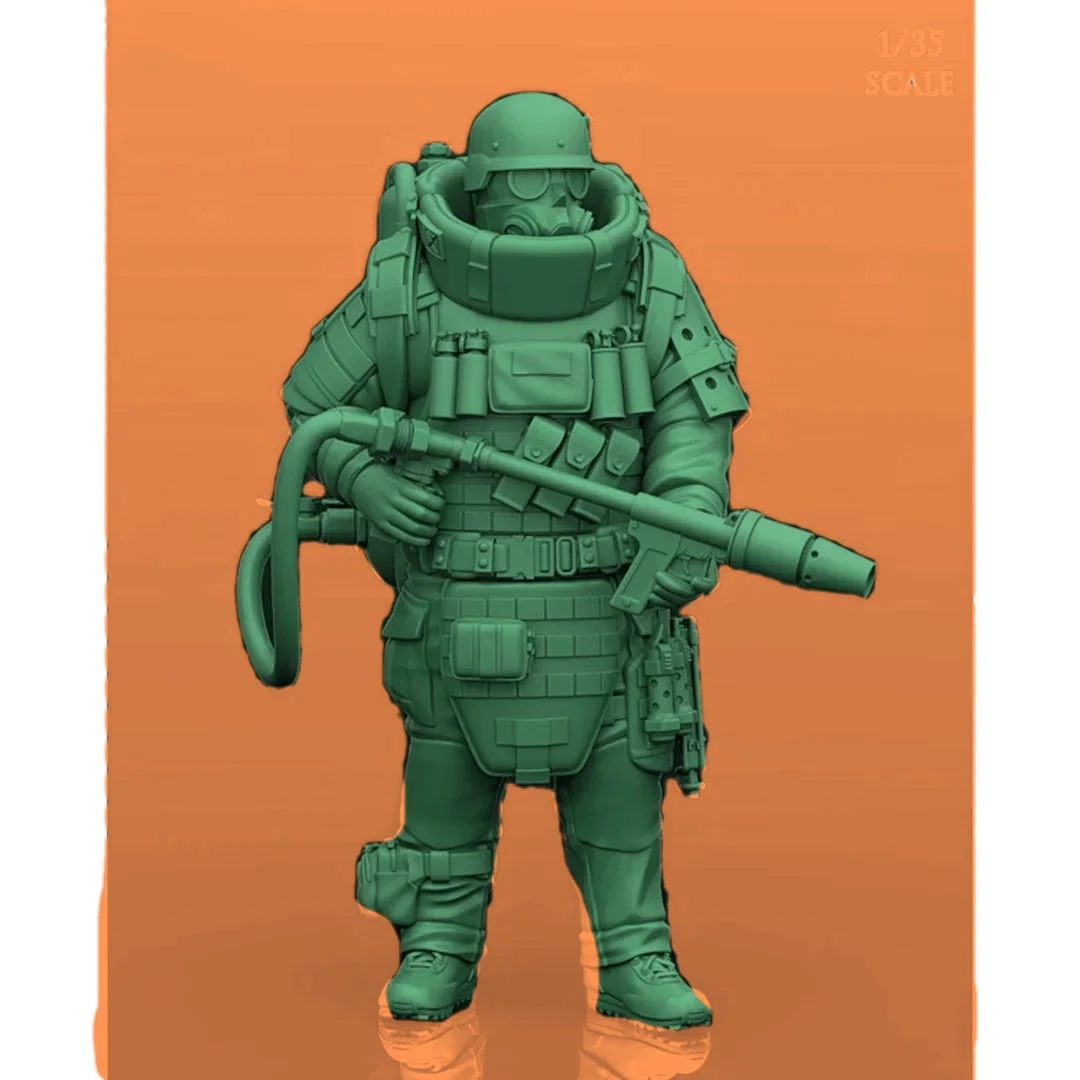 

1/35 Resin Model Figure GK， Unassembled and unpainted kit
