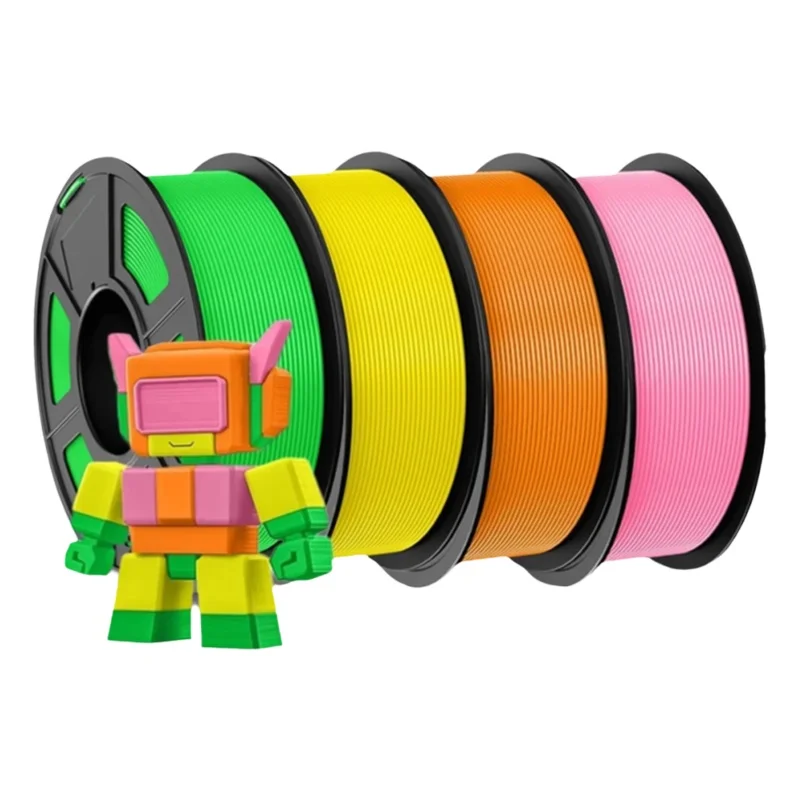 JAYO 4 Rolki Filamentu PETG 3D PLA/PETG/Wysokiej Prędkości Matowego PETG do Drukarek 3D 1.75mm 5.5KG Gładko Nawinięty PETG do Drukarek 3D — zdjęcie produktu 7