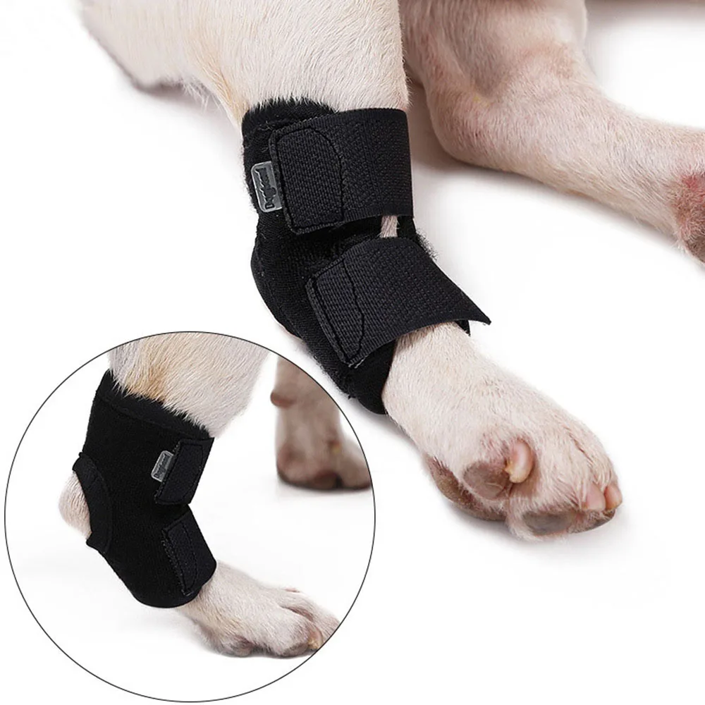 

Dog Leg Protector Pet Wound Recovery Straps Dog Joint Anti-Licking Fixation Sleeve Anti-Inflammatory Bandage To Protect Dog Legs