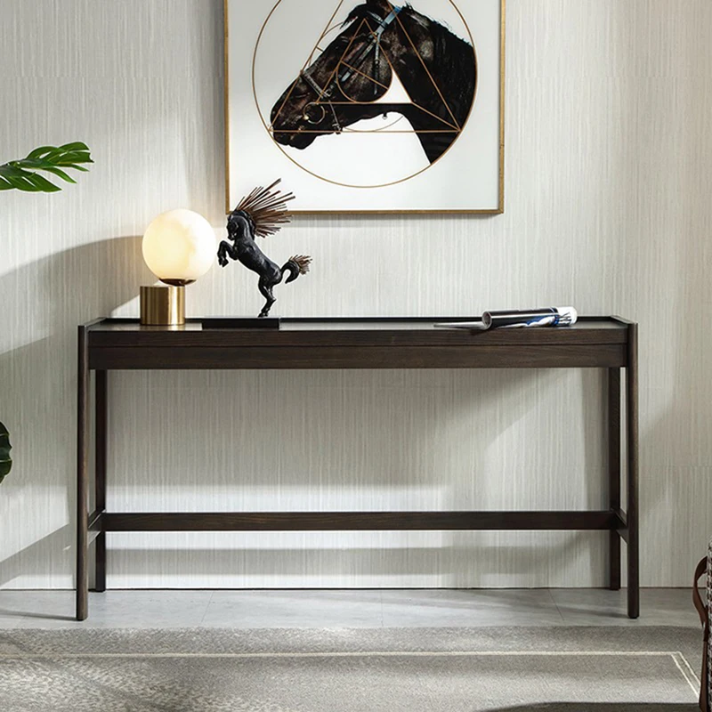 Italian Luxury Console Table Trendy Classic Minimalist Beautiful Console Table Against The Wall Mesa Furniture Living Room